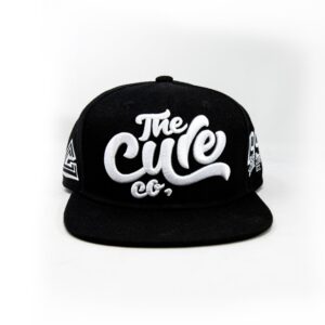 The Cure Company Puff Snapback Hat (Black)